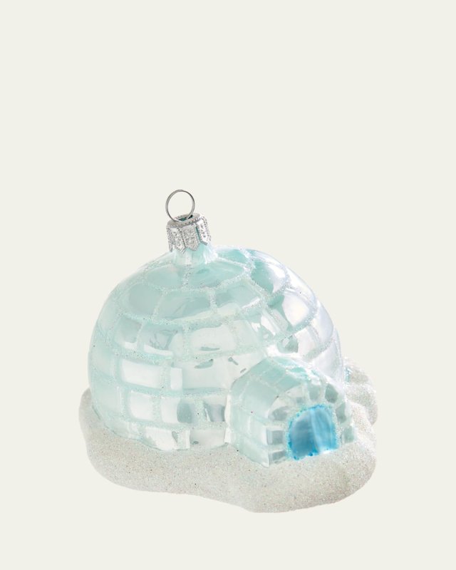 Igloo Christmas Ornament